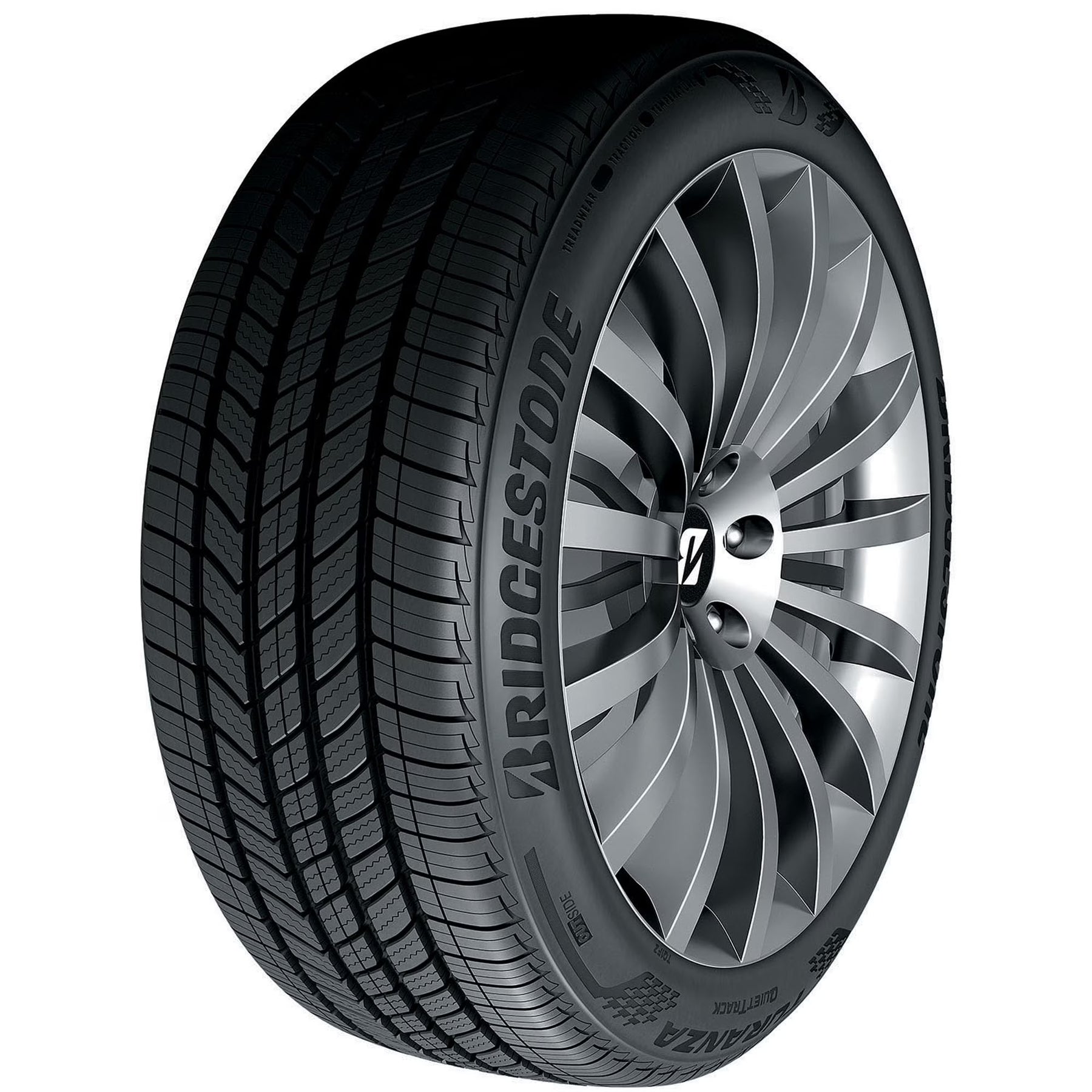 Bridgestone Turanza Quiettrack All-Season 225/45R17 91V Passenger Tire - Product image 1