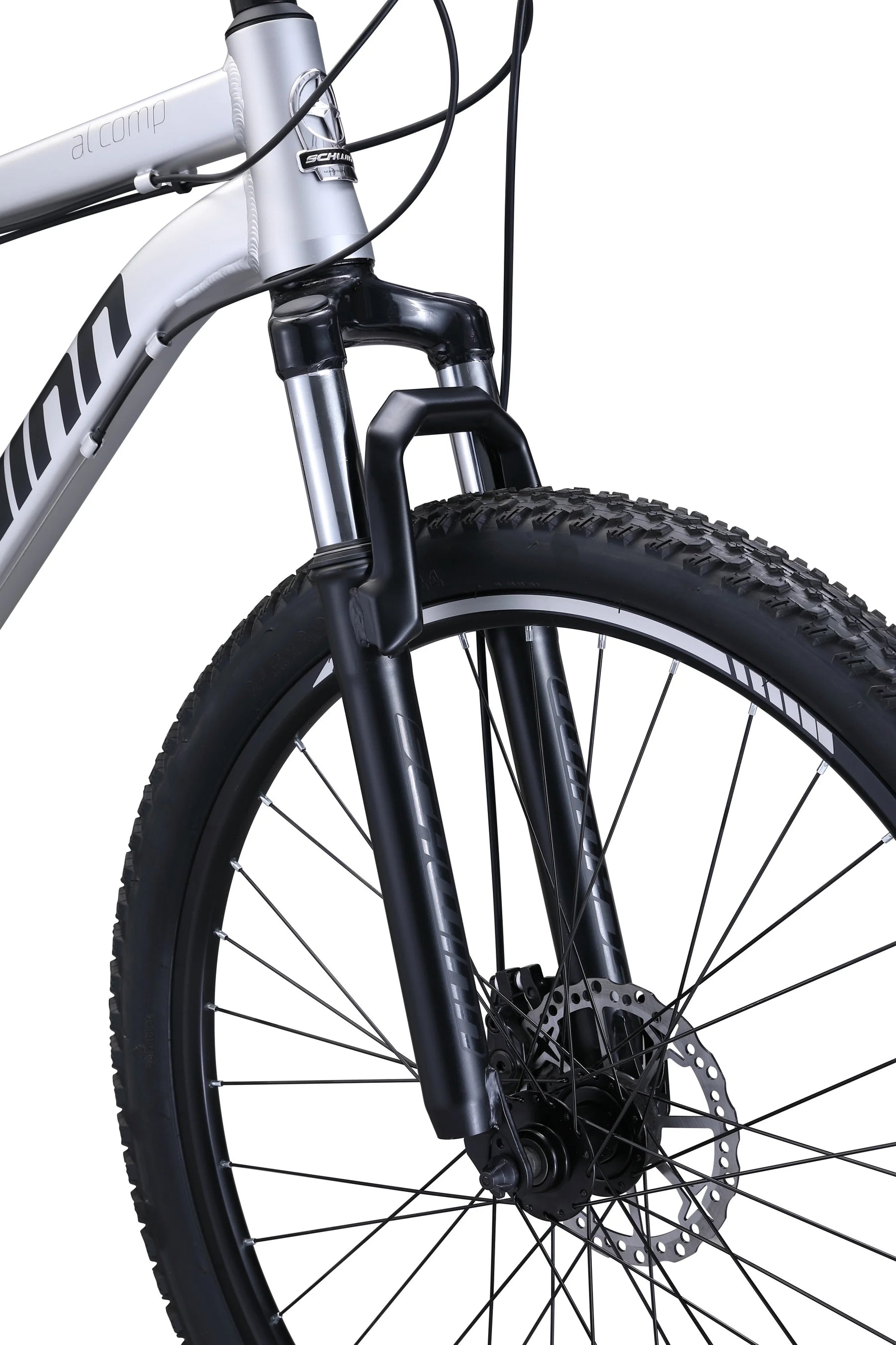 27.5 - In. AL Comp Men'S Mountain Bike, Grey, 21 Speeds