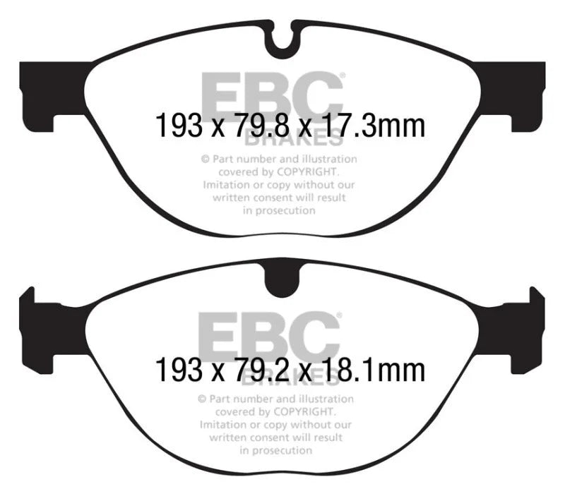 EBC - Front Yellowstuff Pad PN DP42191R