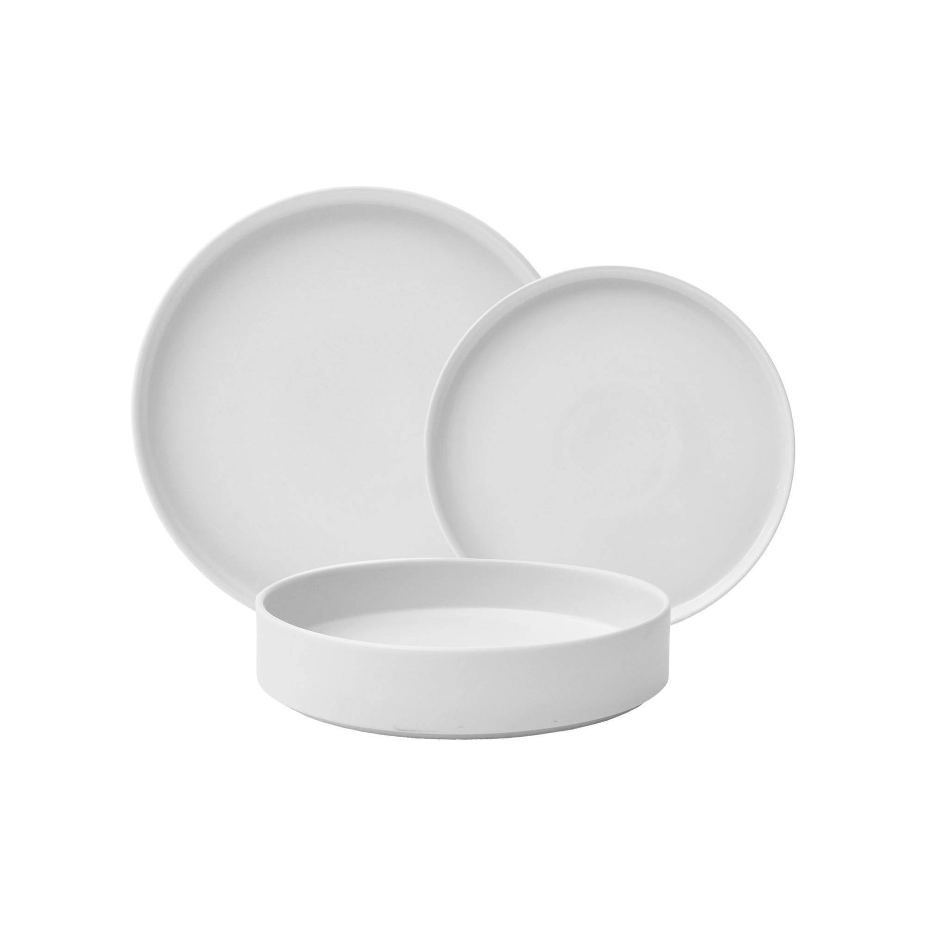 222 Fifth Kaden 12-Piece Dinnerware Set White - Product image 1