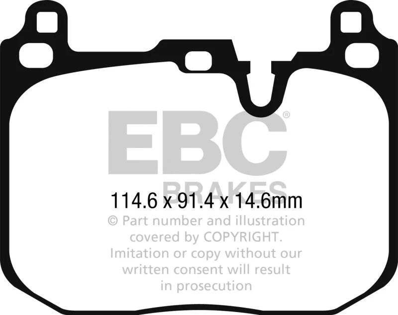 EBC - Front Redstuff Pad PN DP32271C