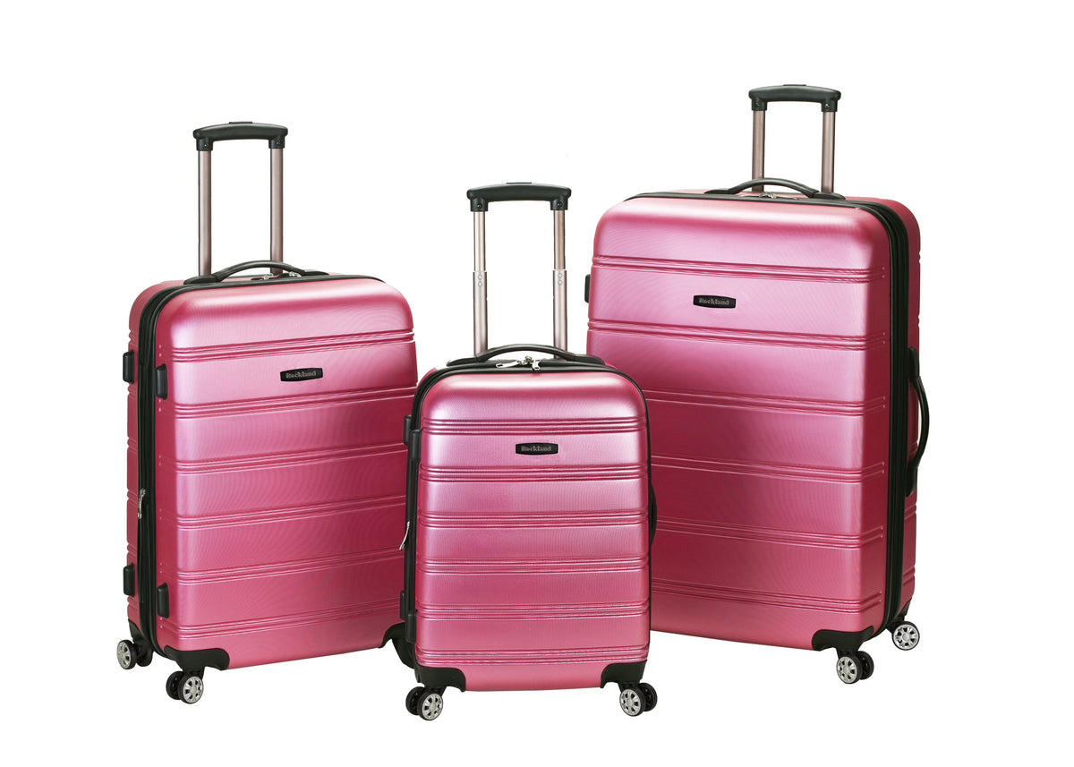 Rockland Luggage Melbourne 3 Piece Hardside Luggage Set, F160 - Product image 12