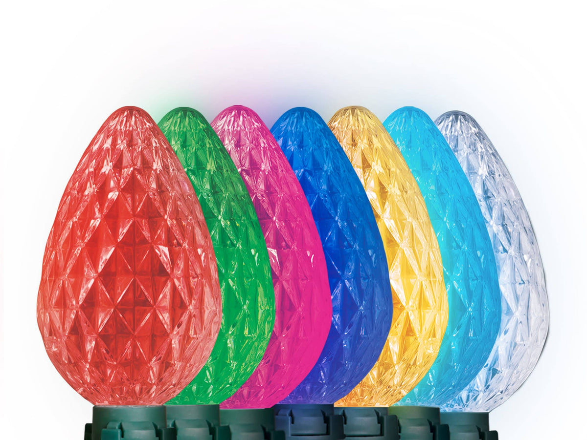GE Color Effects 8-Marker Color Changing Light Bulb Christmas Pathway Markers 73062LO - Product image 1