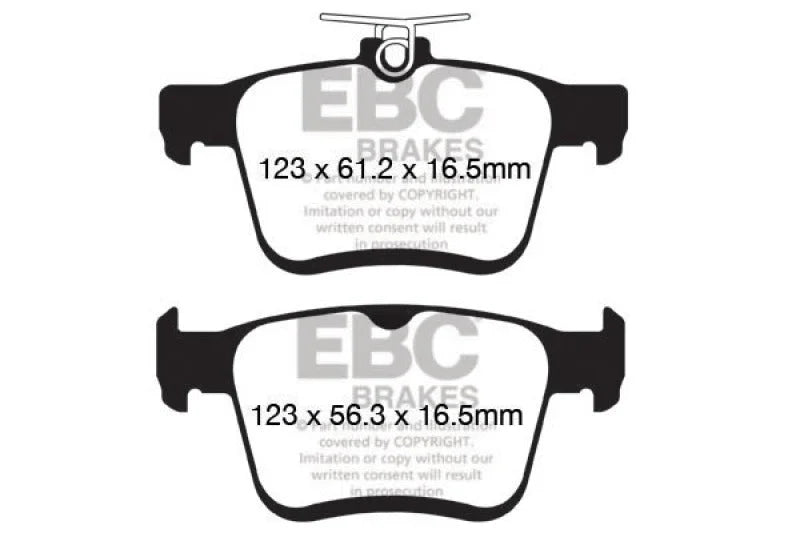 EBC - Rear Greenstuff Pad PN DP22153