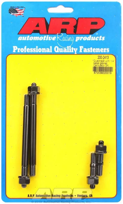 200-2413 ARP Fasteners Carburetor Stud Kit For Use With Quadrajet