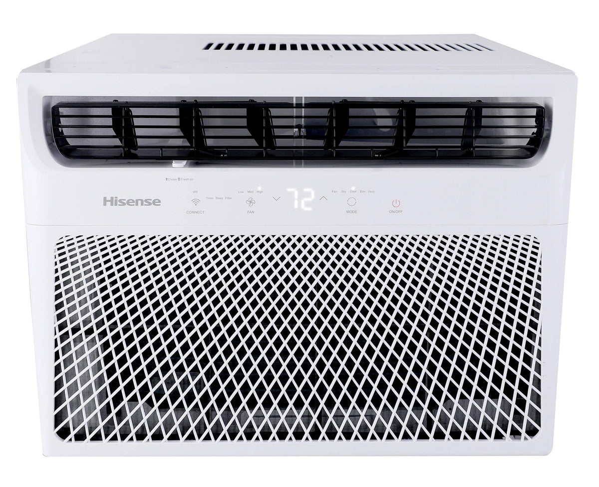 Hisense 350-sq ft Window Air Conditioner with Heater (115-Volt; 8000-BTU) in White - AW0822DR1W - Product image 1