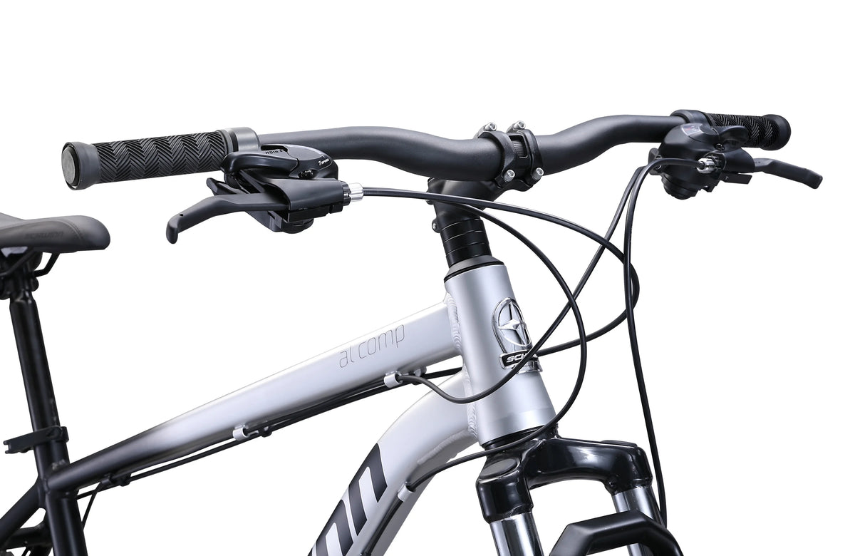 27.5 - In. AL Comp Men'S Mountain Bike, Grey, 21 Speeds