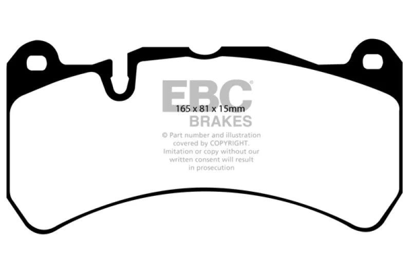 EBC - Front Yellowstuff Pad PN DP41591R