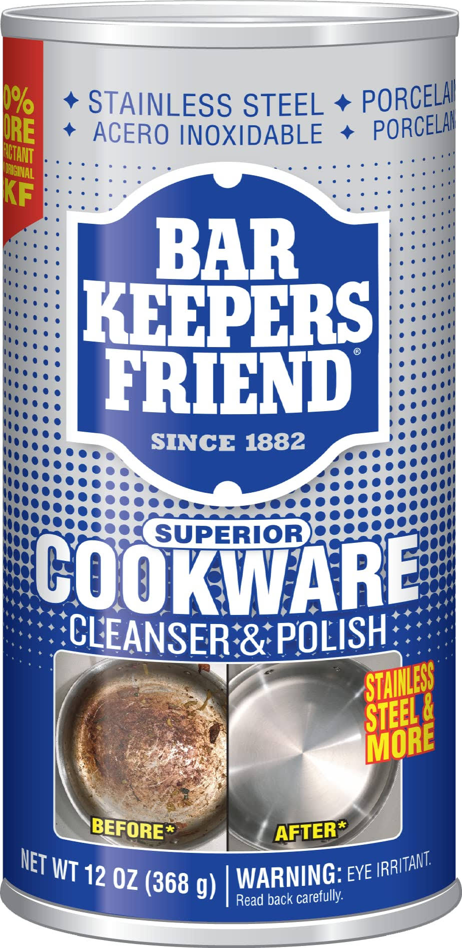 Bar Keepers Friend Superior Cookware Cleanser & Polish - 12-Ounces - 1-Unit - Product image 1