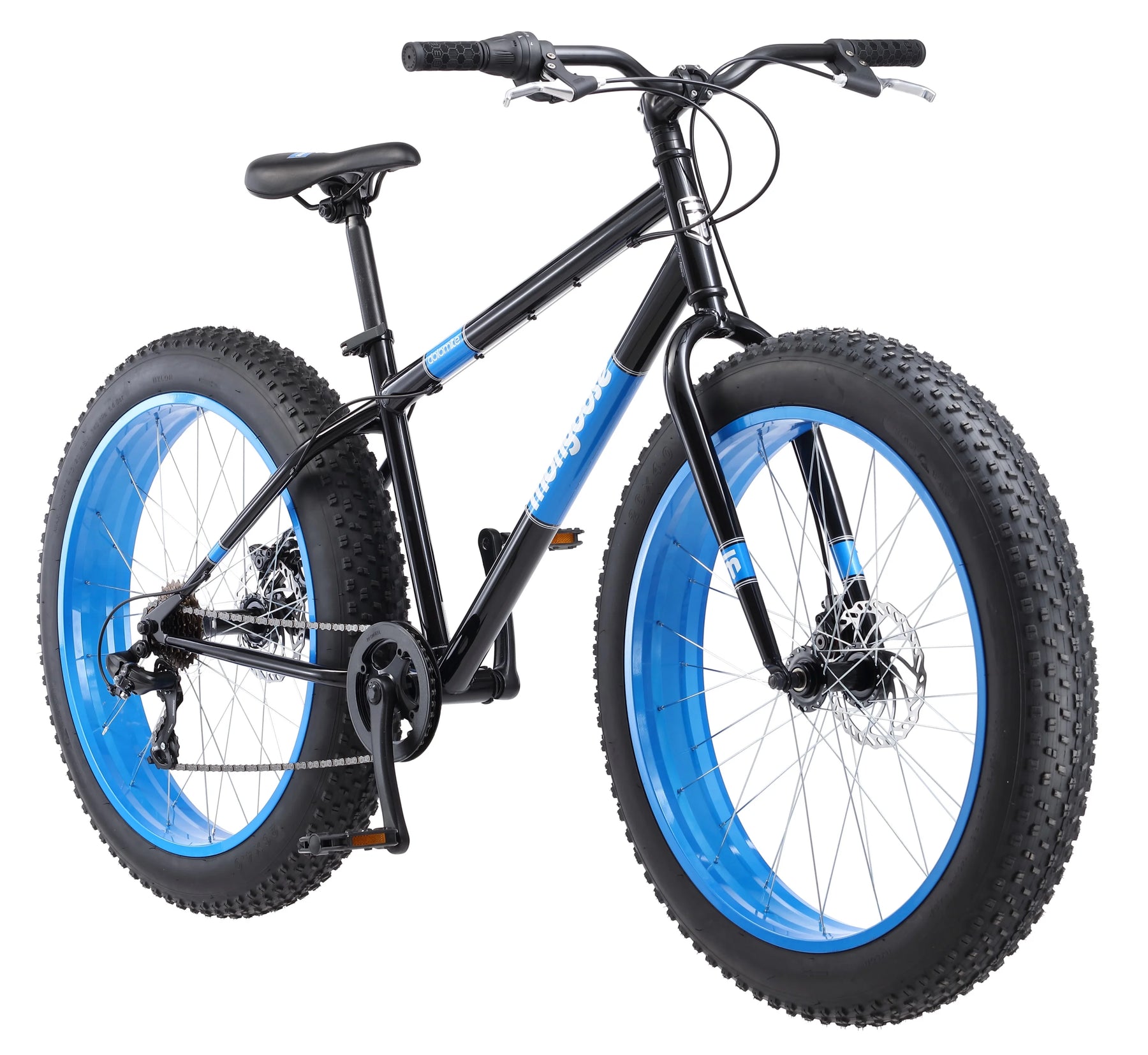 26" Dolomite Mens Fat Tire Bike, 7 Speeds, Black - Product image 1
