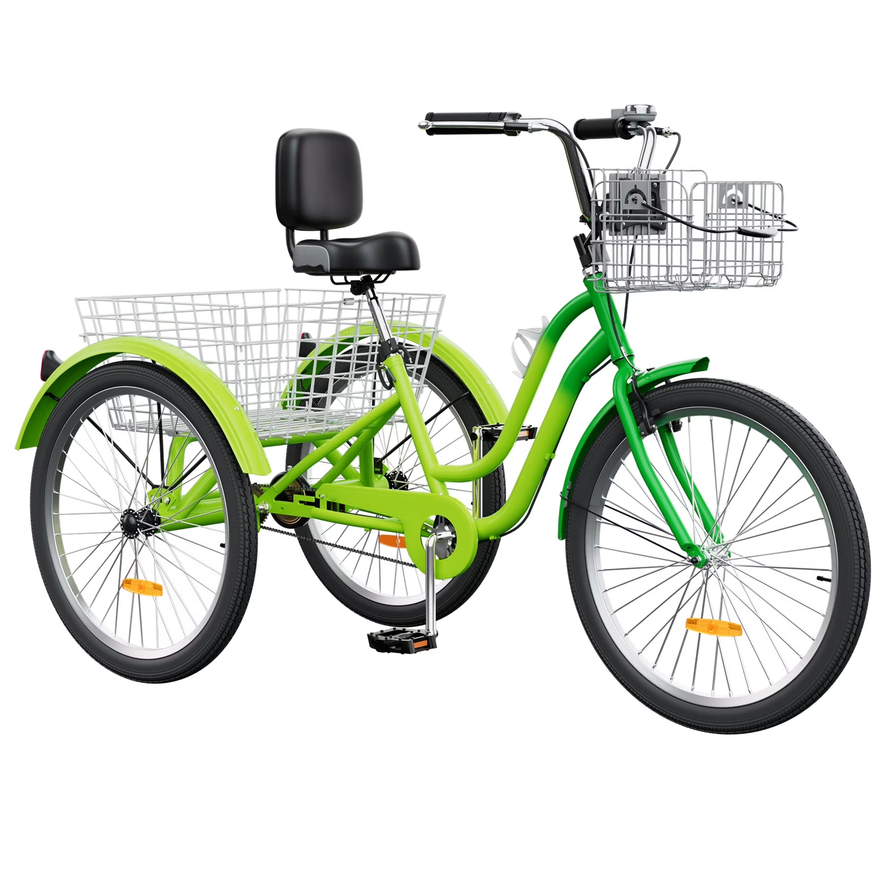 Dextrus 24 in 3 - Wheel Bike, Single Speed Adult Trike, Low Step - Through Cruiser with Front & Rear - Product image 19