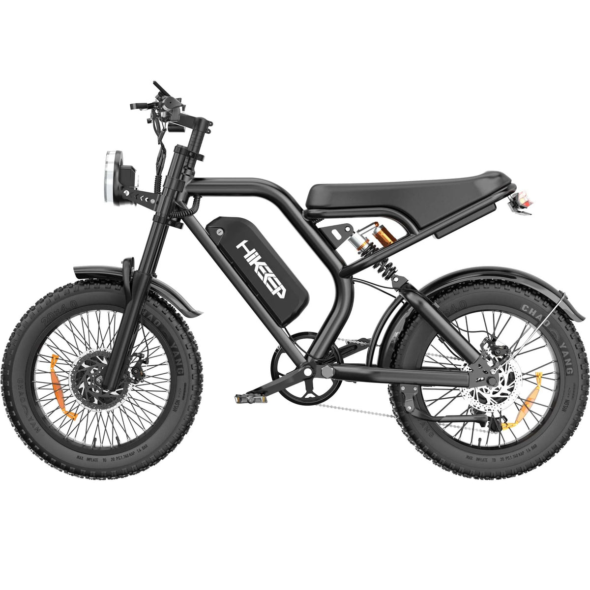 Electric Bike for Adults 20" Fat Tire, Max 32MPH Ebike, 1500W Peak E - Mountain Bike 48V 15ah UL2849 - Product image 10