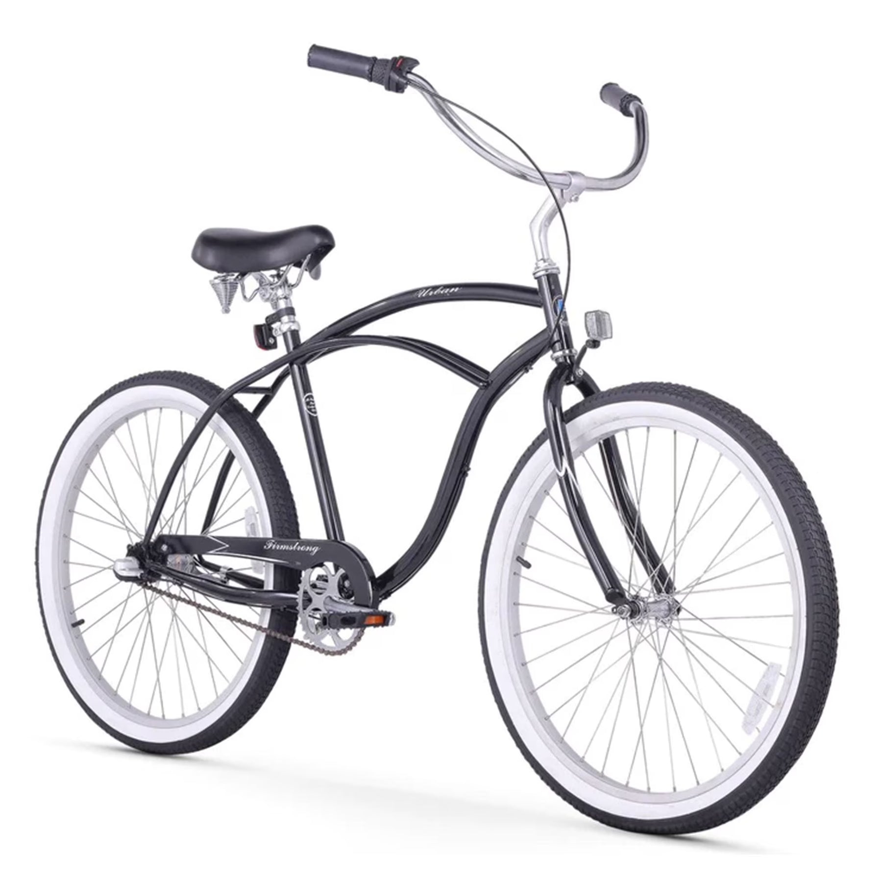 Firmstrong Urban Man 3 - Speed Men'S 26 in Beach Cruiser Riding Bike, Black - Product image 1