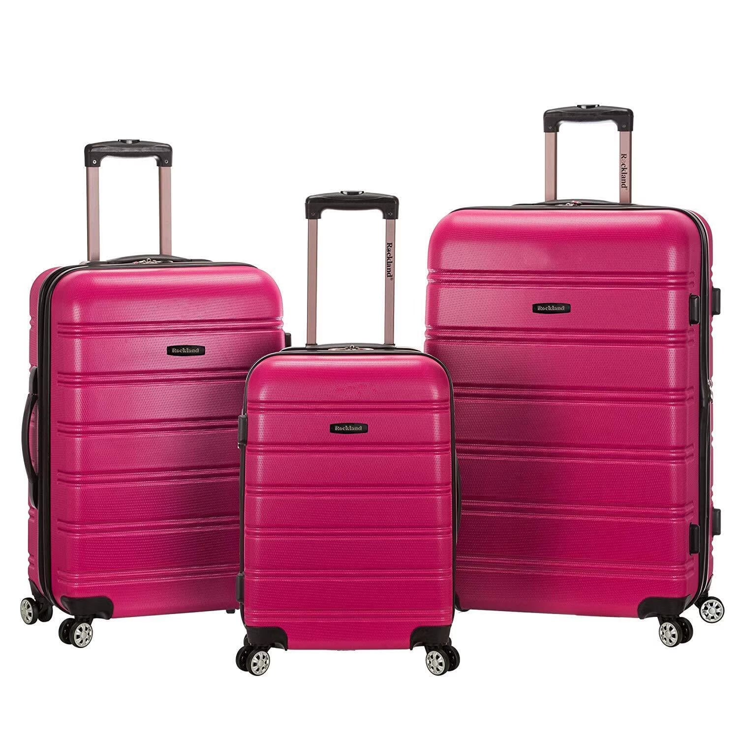 Rockland Luggage Melbourne 3 Piece Hardside Luggage Set, F160 - Product image 19
