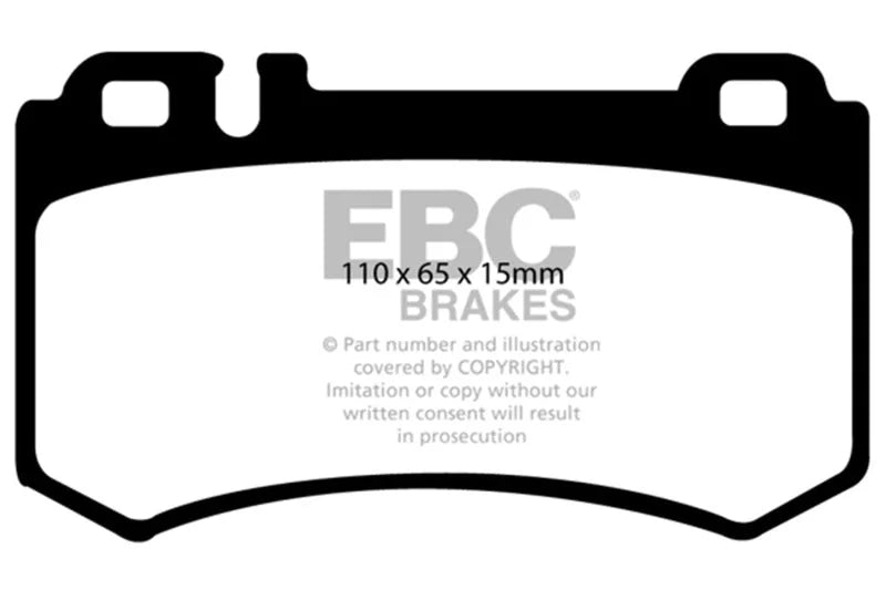 EBC - Rear Yellowstuff Pad PN DP41490R