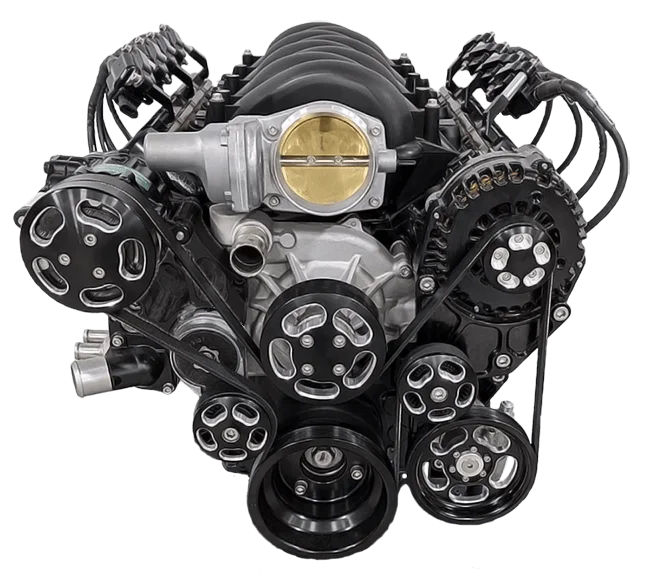 Billet Accessory Drive LS1 LS2 LS3 LS6 LSX - Serpentine