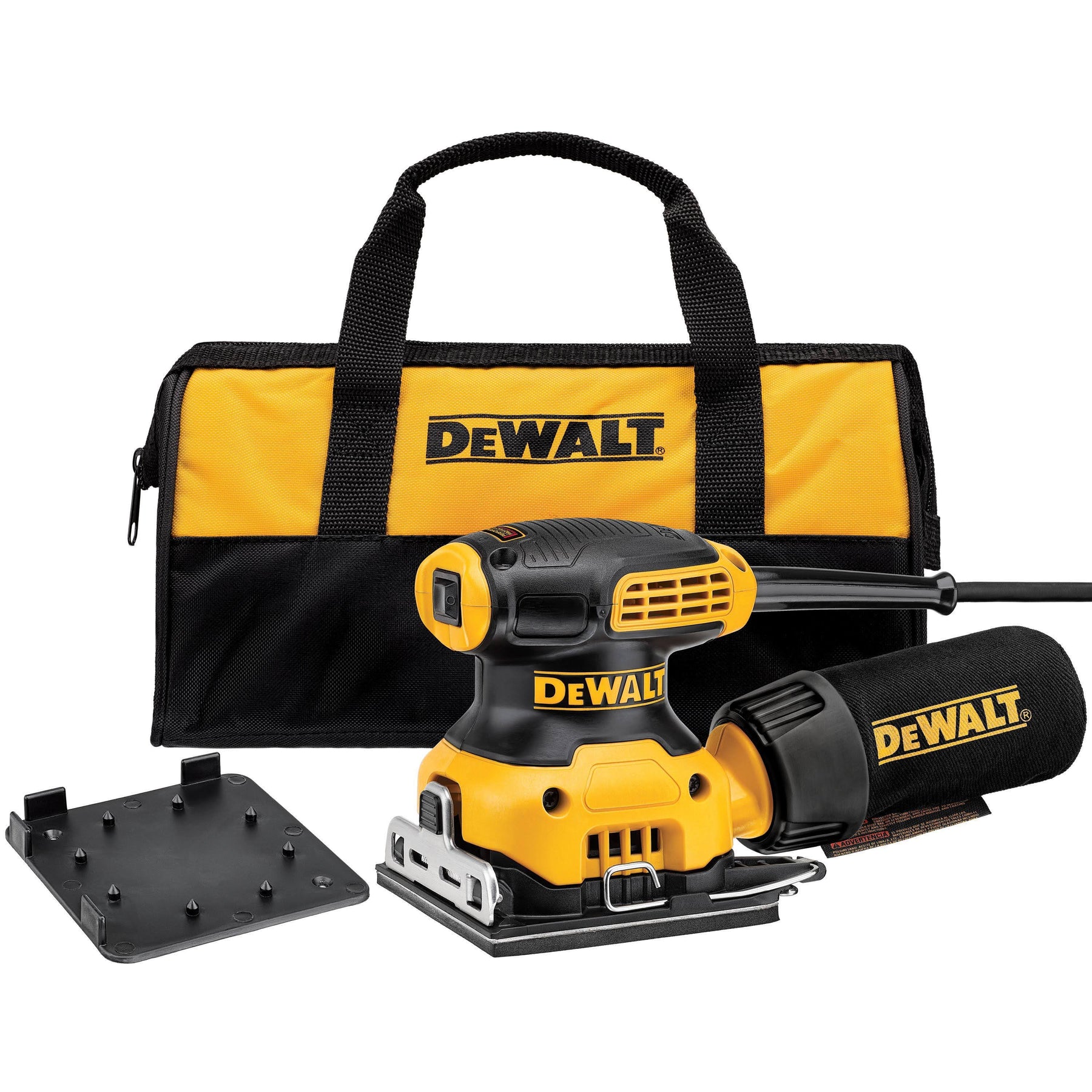 Dewalt Sander Kit, 1/4 Sheet Palm Grip - Product image 1