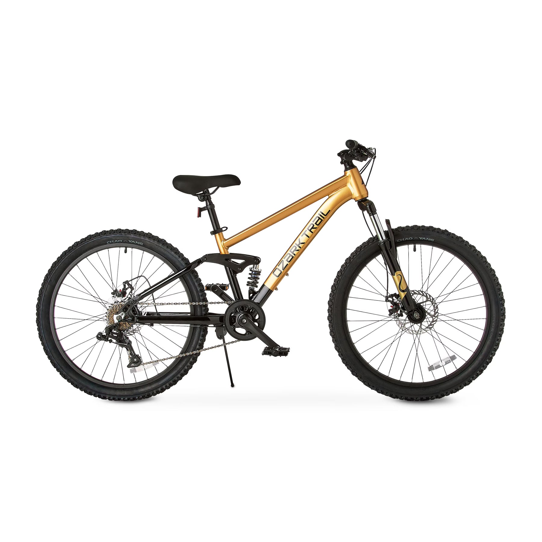 24" Ozark Trail FS.1 Epictrail Full Suspension Mountain Bike, for Teens and Adults, Heights Between 4'6" - Product image 3