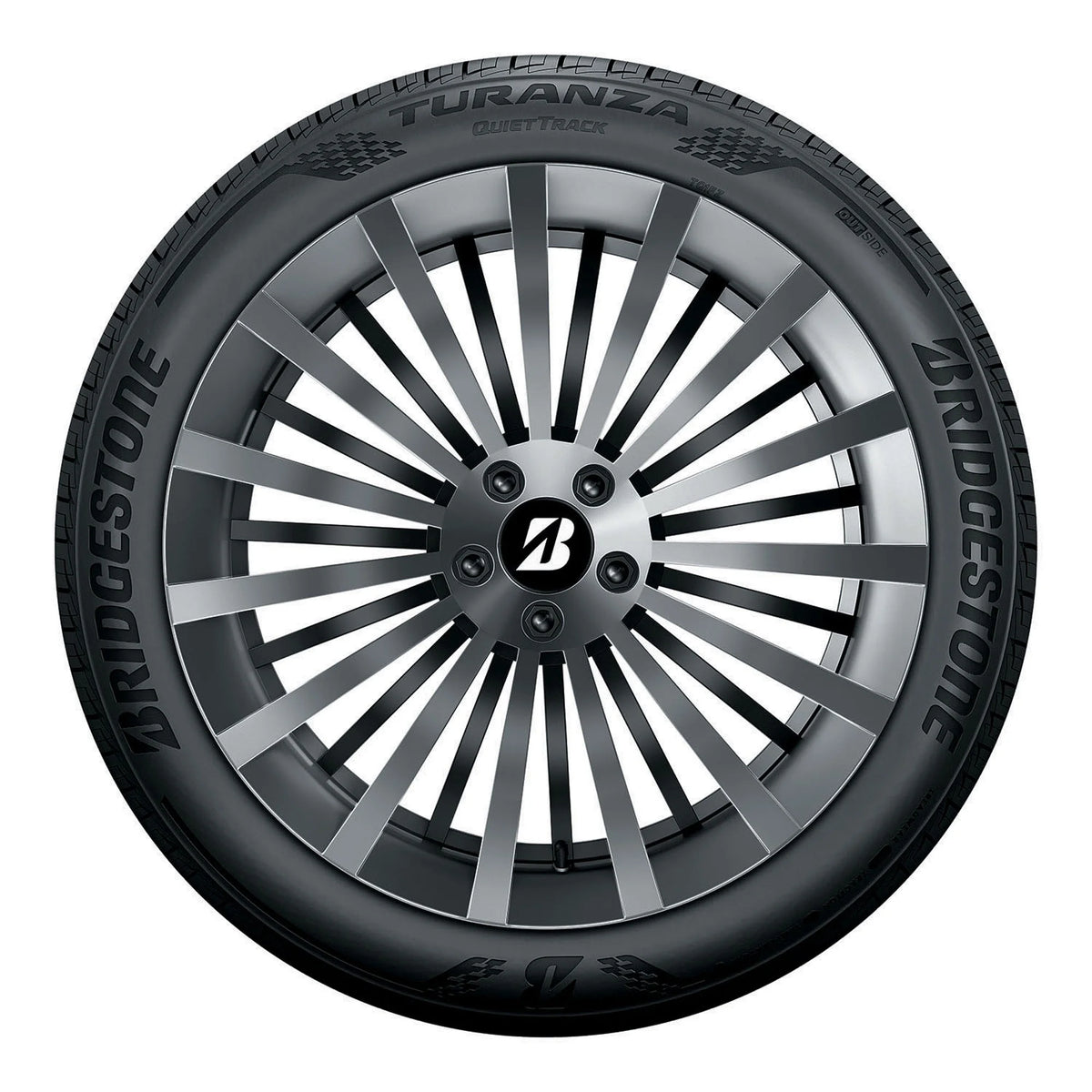 Bridgestone Turanza Quiettrack All-Season 225/45R17 91V Passenger Tire - Product image 2