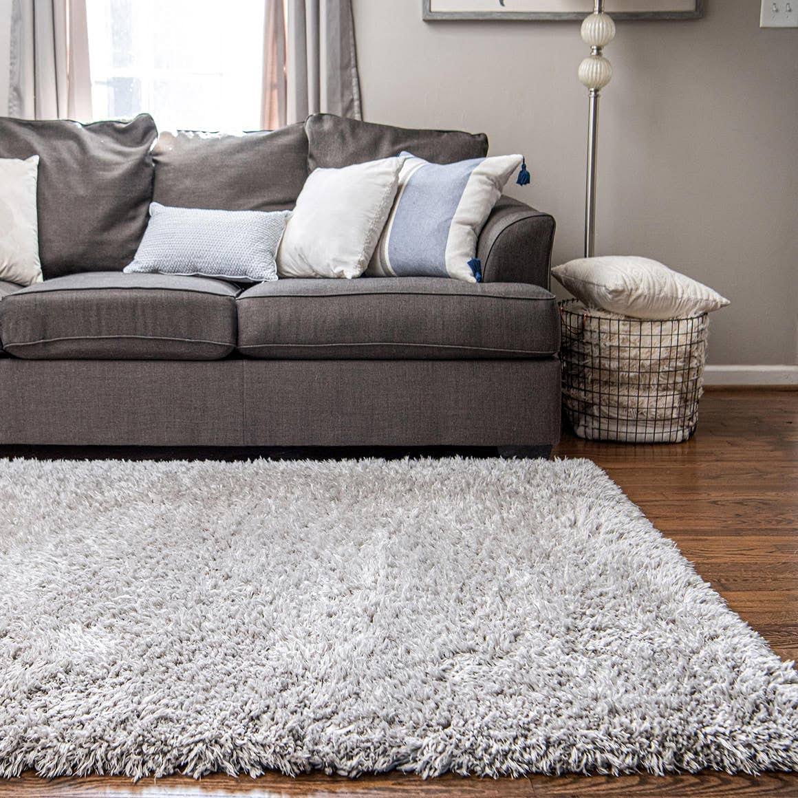 Infinity Shag Ash 5x8 Area Rug - Product image 1