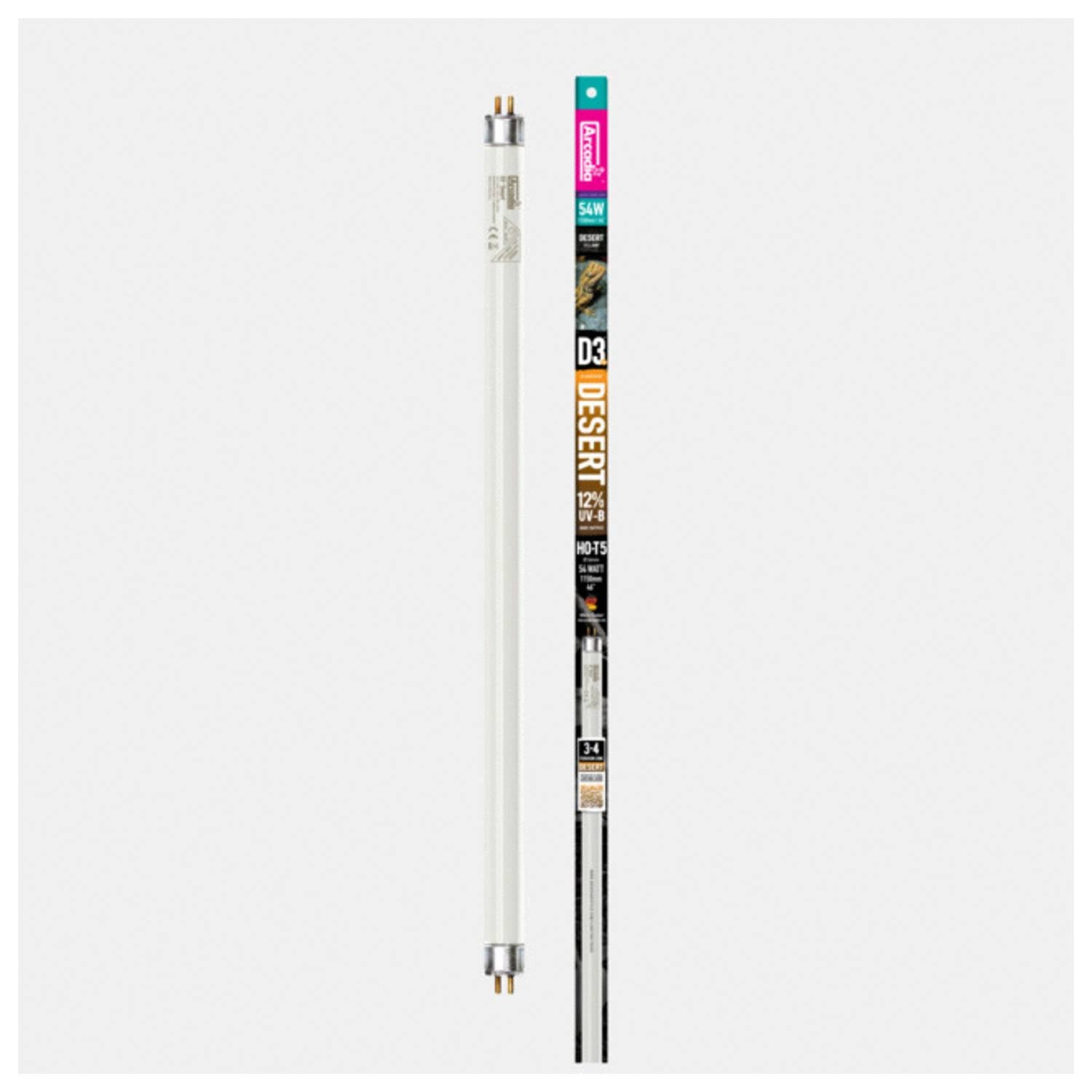 Arcadia D3+ 12% UVB T5 Bulb - 46" - Product image 1