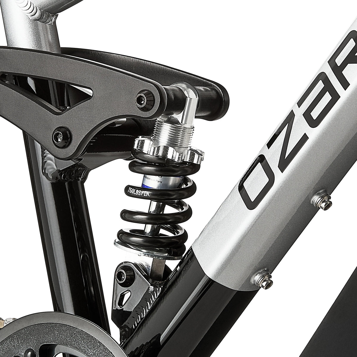 24" Ozark Trail FS.1 Epictrail Full Suspension Mountain Bike, for Teens and Adults, Heights Between 4'6" - Product image 7