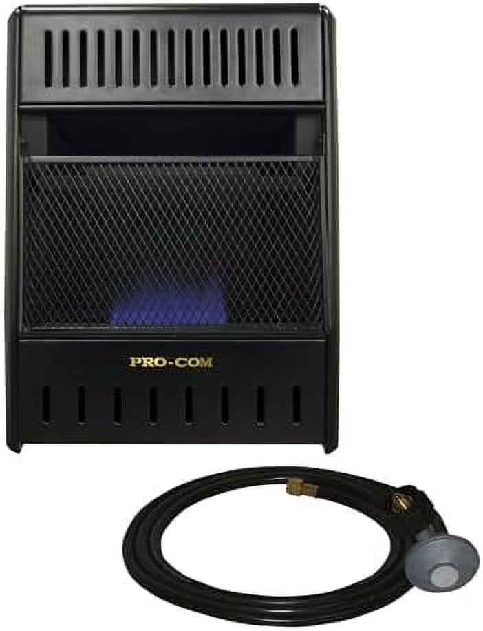 ML100TBAHR Ventless Propane Gas Blue Flame Space Heater with Thermostat Control for Living Room, Bedroom - Product image 1