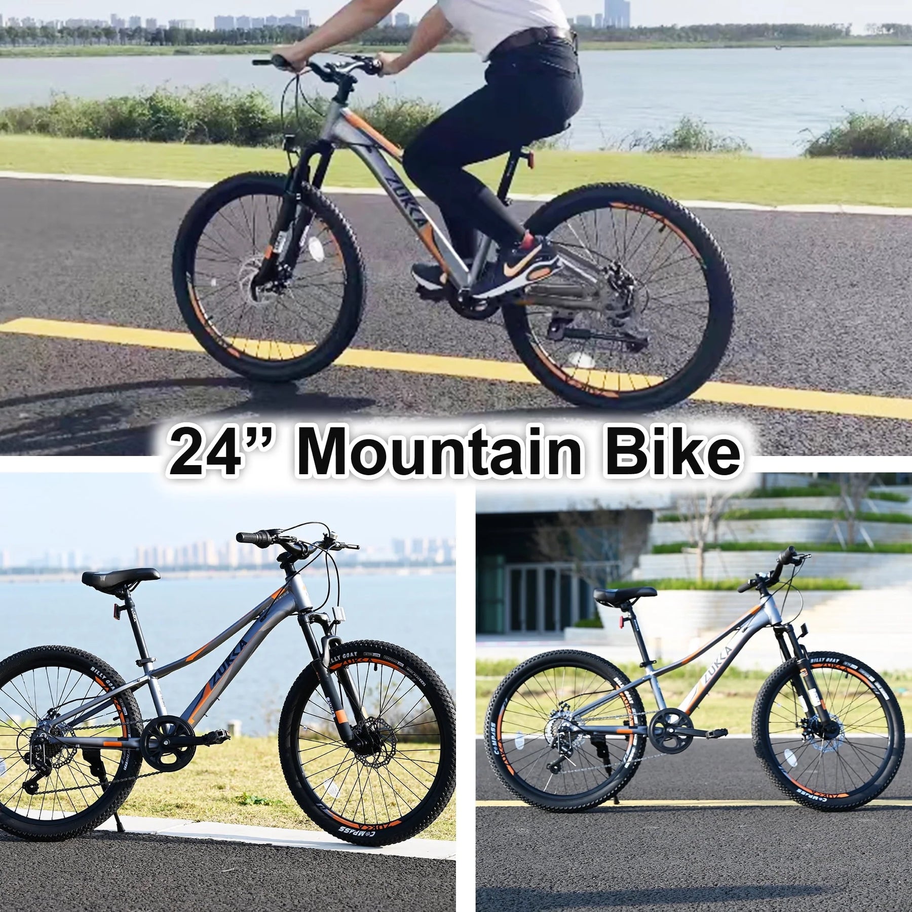 Meghna 24 in Mountain Bike Aluminum Alloy Frame 7 Speed Bicycle for Unisex Students - Product image 5
