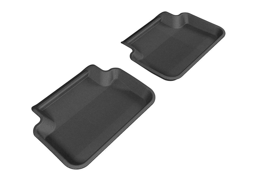 3D MAXpider L1AD02721509 - 2009-2016 Audi A4/S4/RS4 Kagu 2nd Row Floormats - Black
