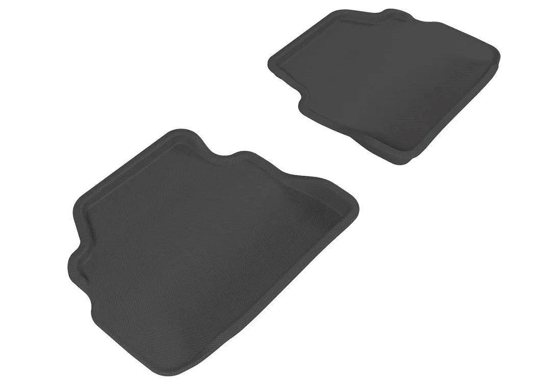 3D MAXpider L1BM02521509 - 2007-2013 BMW 3 Series E92 Kagu 2nd Row Floormats - Black