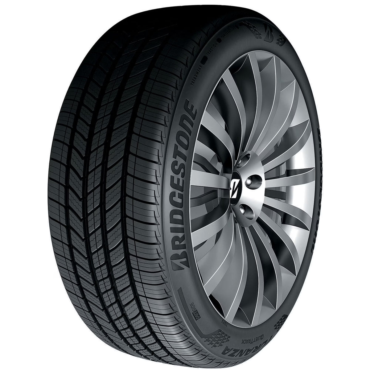 Bridgestone Turanza Quiettrack All-Season 225/45R17 91V Passenger Tire - Product image 1