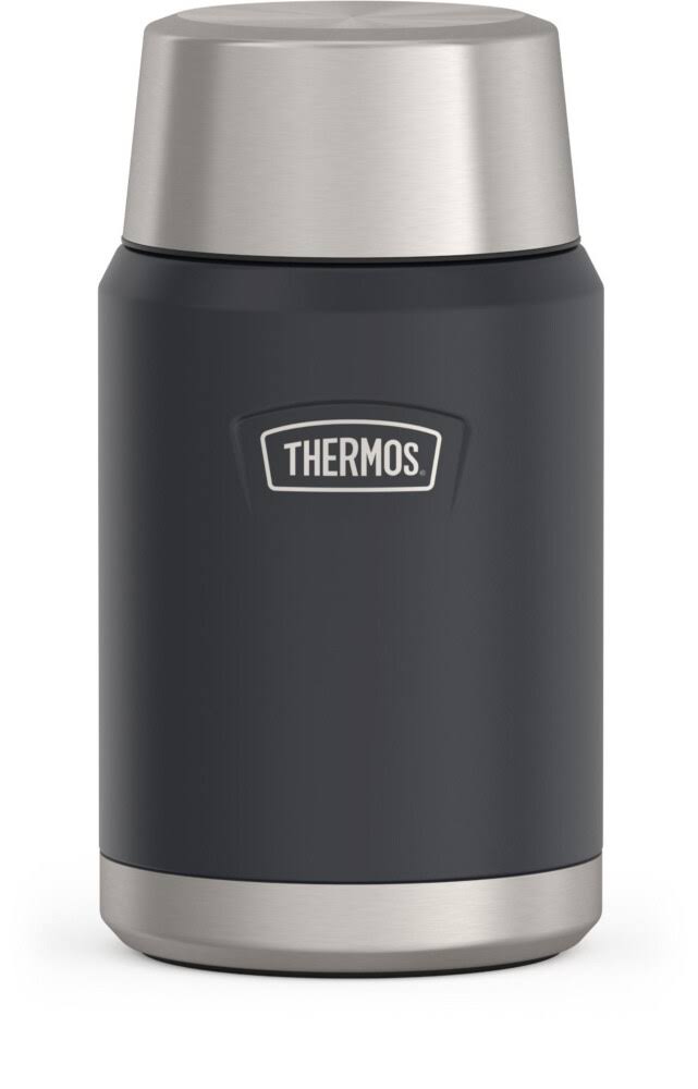 Thermos Icon 24oz Stainless Steel Food Storage Jar with Spoon - Granite - Product image 1