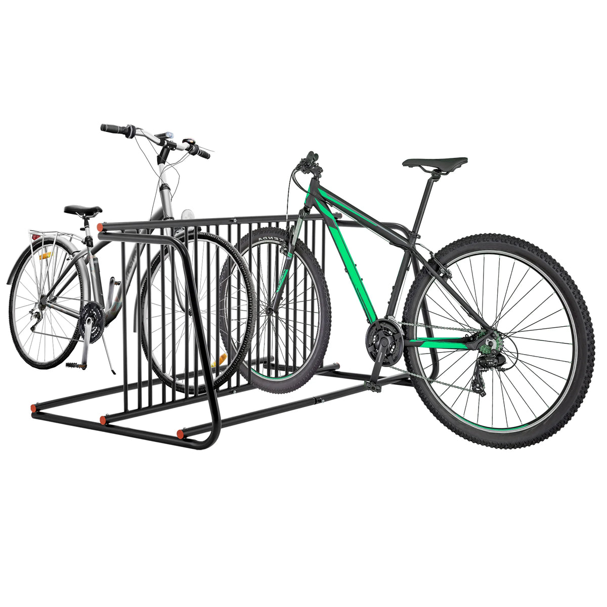AECOJOY Commercial Floor Bike Rack Stand, 10-Bike Capacity Dual Sided Bicycle Storage Stand Floor Parking - Product image 1