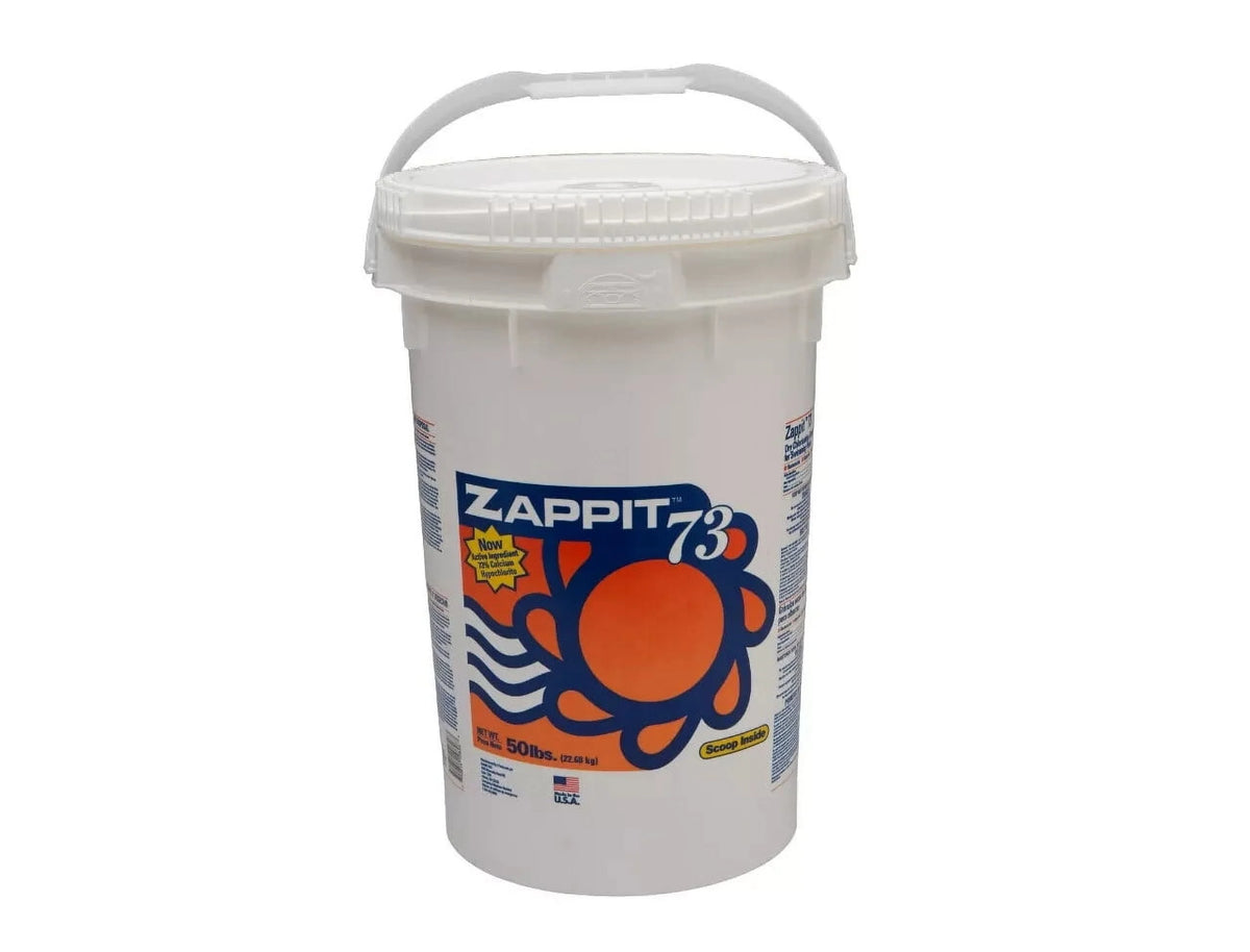 Zappit 73% Super Strength Pool Shock 50 lb Bucket 70% Chlorine Availability - Product image 2