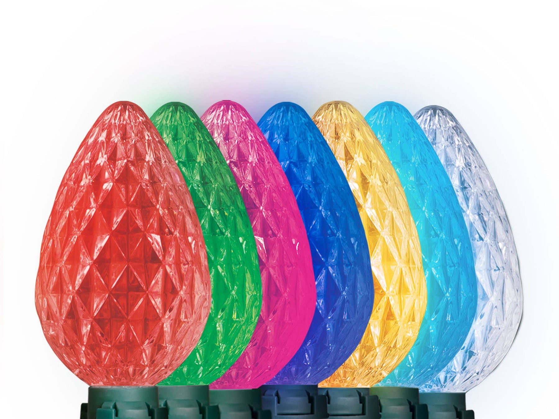 GE Color Effects 8-Marker Color Changing Light Bulb Christmas Pathway Markers 73062LO - Product image 1