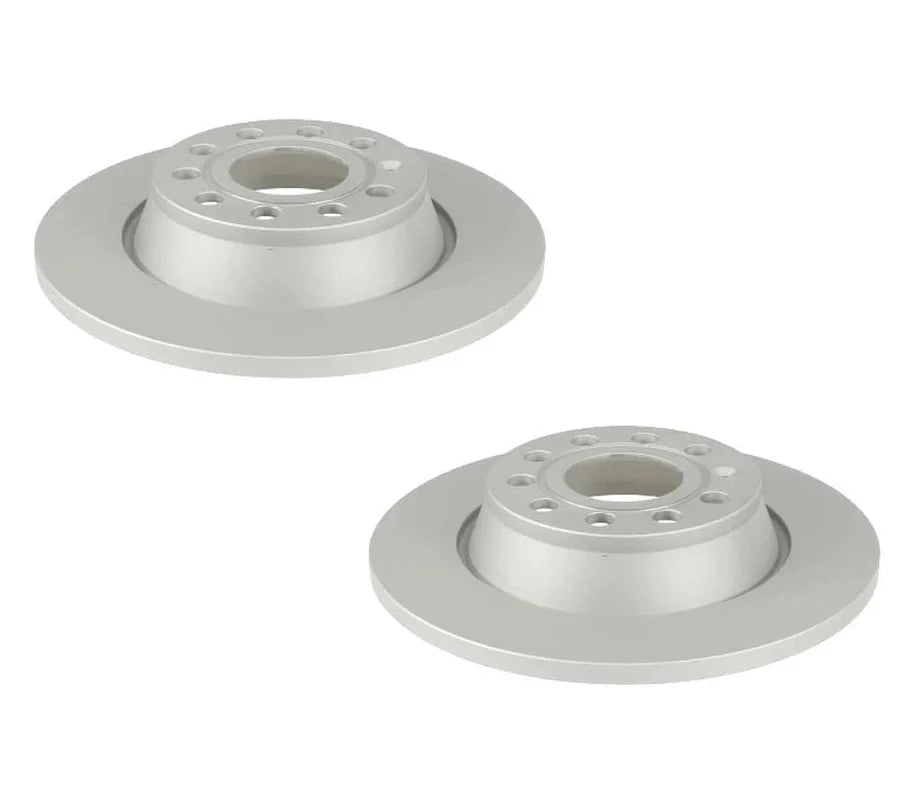 Rear Rotor Kit (282x12mm solid) - VW/Audi / A3 / Mk5 / GTi / Jetta / Rabbit / Tiguan & more