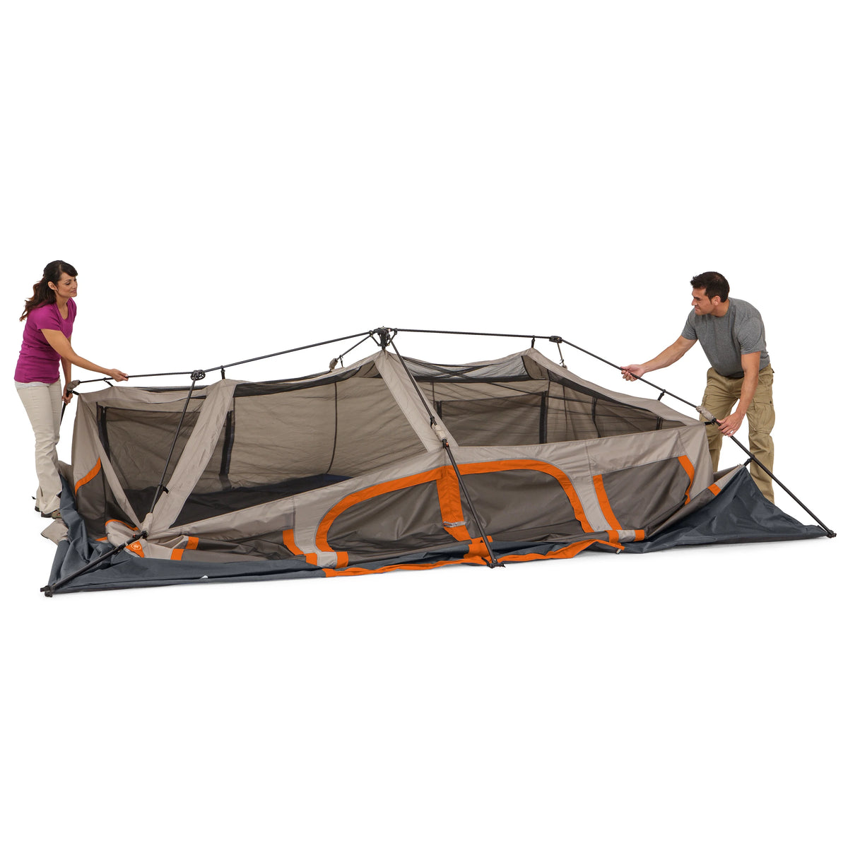 Ozark Trail 10 - Person Instant Cabin Tent - 2 - Room Family Camping Tent with Rainfly - Product image 11