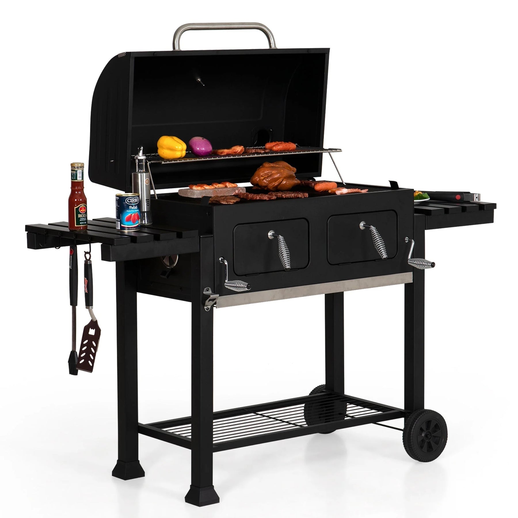 34 - Inch BBQ Charcoal Grill Outdoor Portable Barbecue Grill - Product image 2