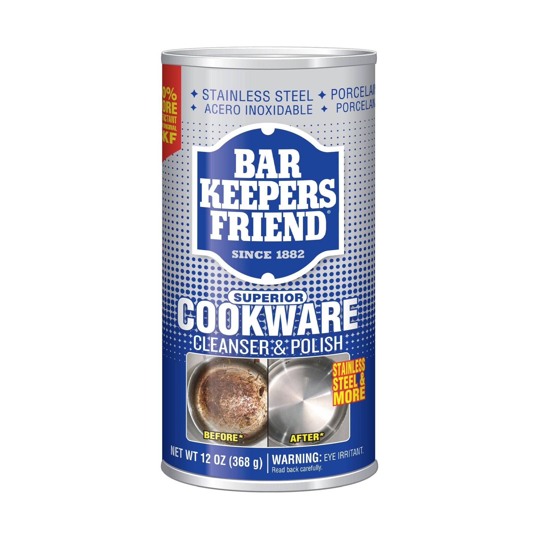 Bar Keeper's Friend Cookware Cleanser & Polish - 12 oz canister - Product image 1