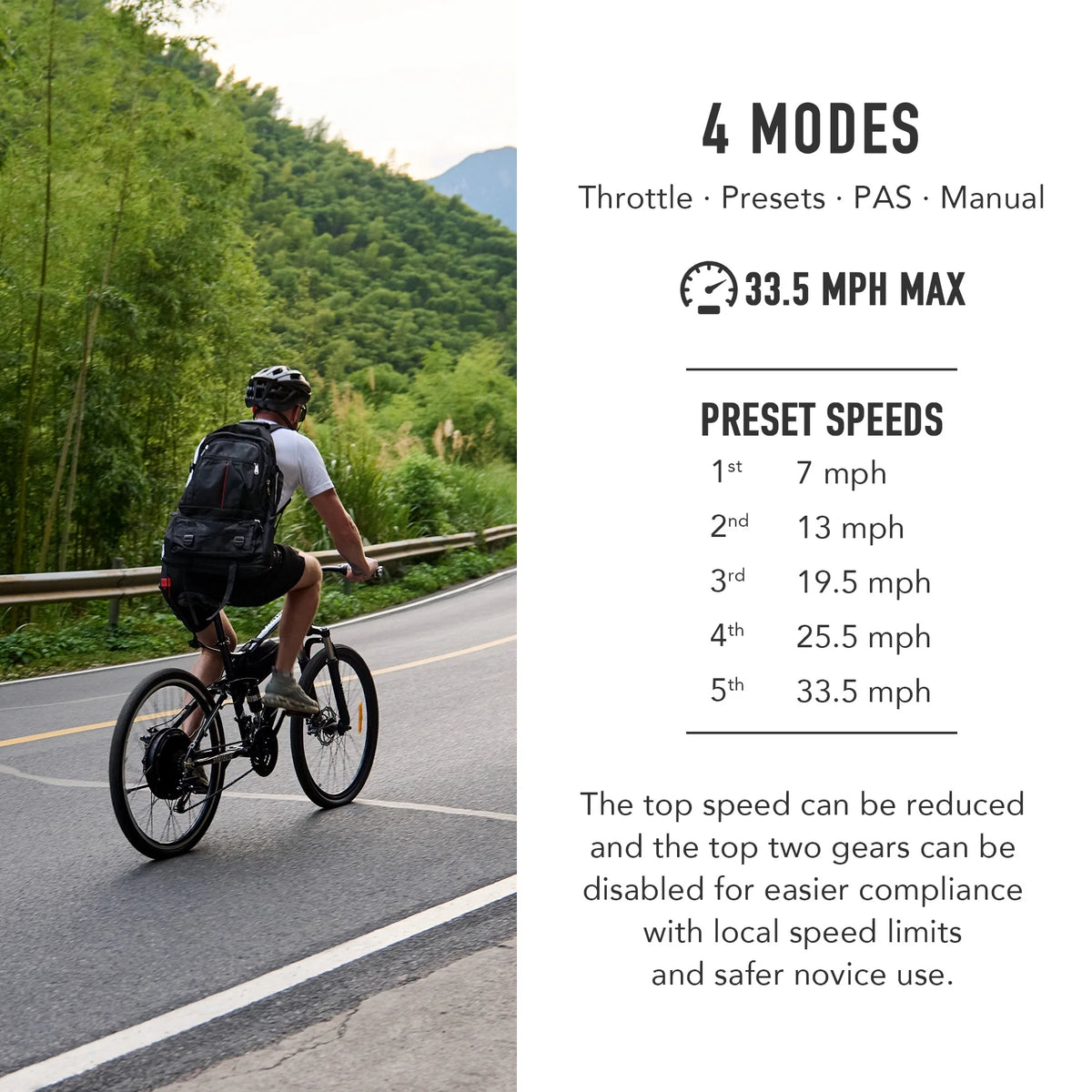 Viribus Electric Bike Conversion Kit 26" Rear Wheel 1000W Hub Motor LCD Ebike DIY Set - Product image 4