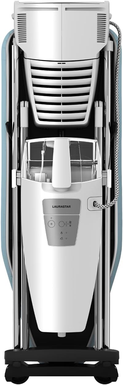 Laurastar S Pure, Ironing System, Hygienic Steam Eliminates 99.9% of Bacteria and Mites, Active Table, Casters, Removable Tank