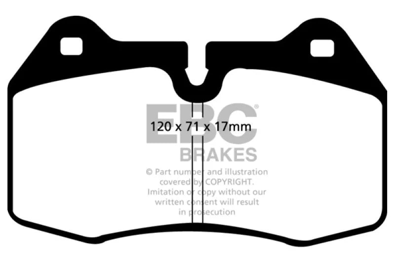 EBC - Front Redstuff Pad PN DP31032C