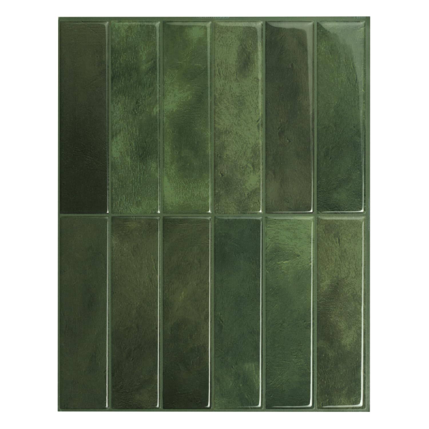 Smart Tiles Peel and Stick Backsplash - 5 Sheets of 11.43" x 9" - 3D Adhesive Peel and Stick Tile - Product image 1