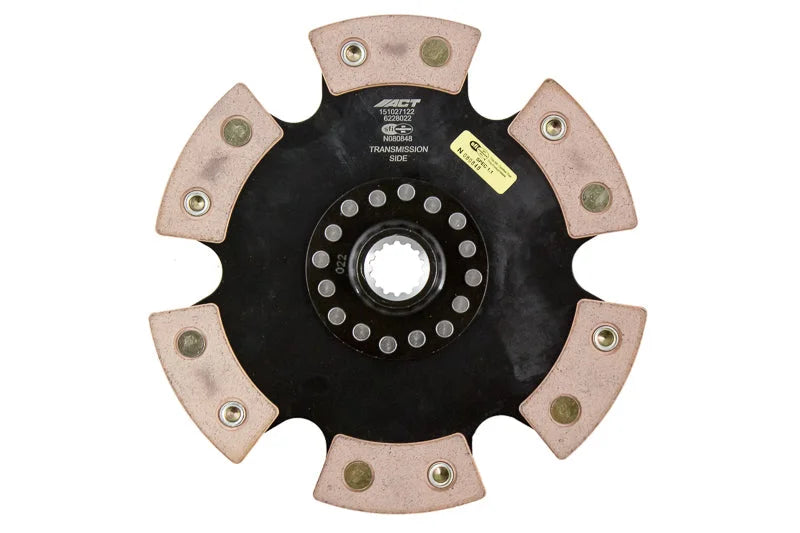 ACT 6228022 - 1993 Jeep Wrangler 6 Pad Rigid Race Disc
