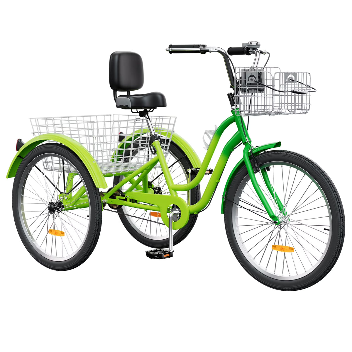 Dextrus 24 in 3 - Wheel Bike, Single Speed Adult Trike, Low Step - Through Cruiser with Front & Rear - Product image 19