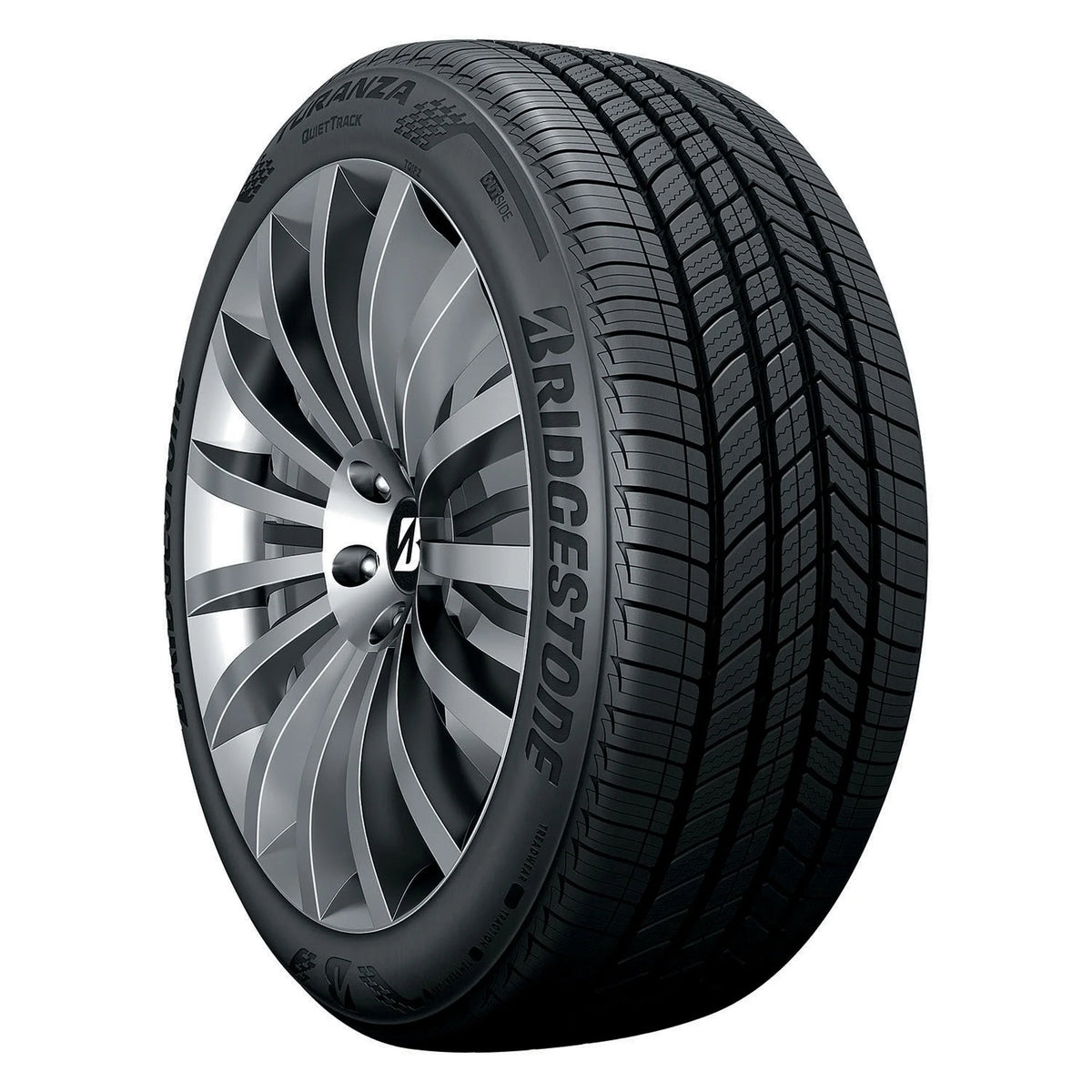 Bridgestone Turanza Quiettrack All-Season 225/45R17 91V Passenger Tire - Product image 5