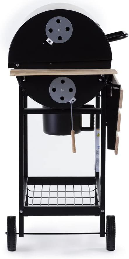 "King" charcoal barbecue - 95 x 63 x 105 cm - Black