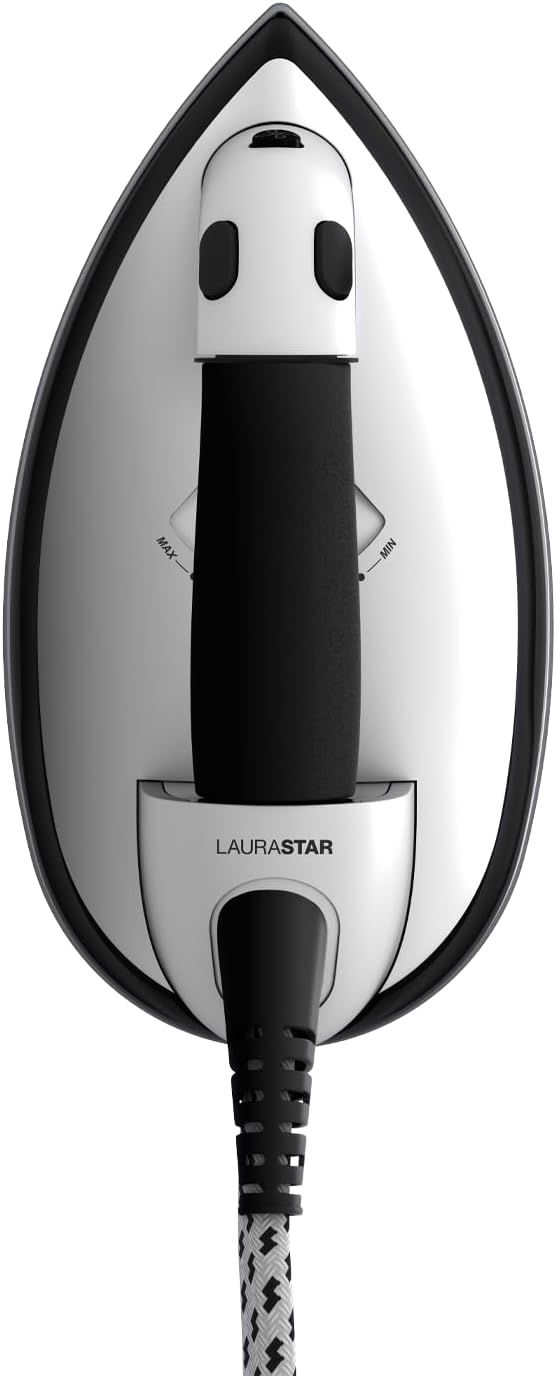 Laurastar S Pure, Ironing System, Hygienic Steam Eliminates 99.9% of Bacteria and Mites, Active Table, Casters, Removable Tank