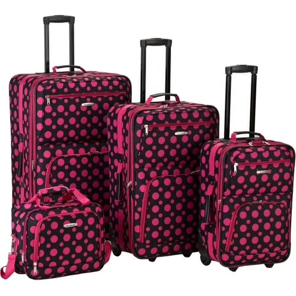 Rockland Luggage Fashion Collection 4 Piece Softside Expandable Luggage Set - Product image 2