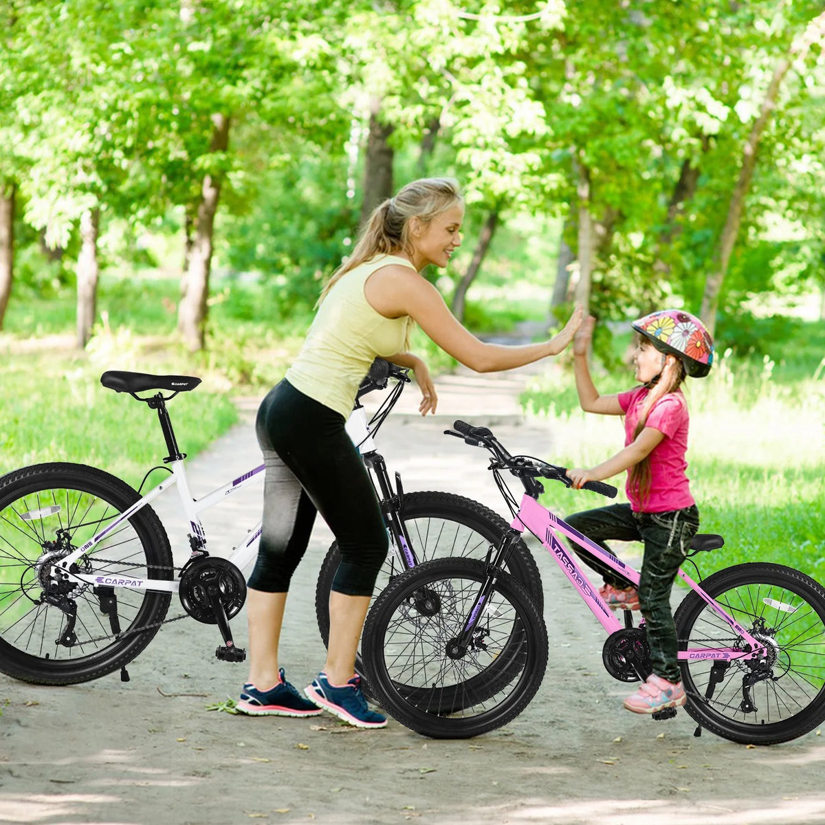 Ecarpat 26 in Mountain Bike Adults Womens Mountain Bicycles with Dual Disc Brakes Shimano 21 - Product image 8